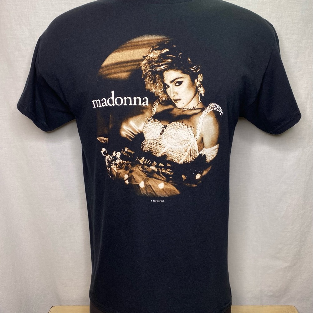 Madonna Concert T-shirt Black Medium Official The Celebration Tour Double Sided
